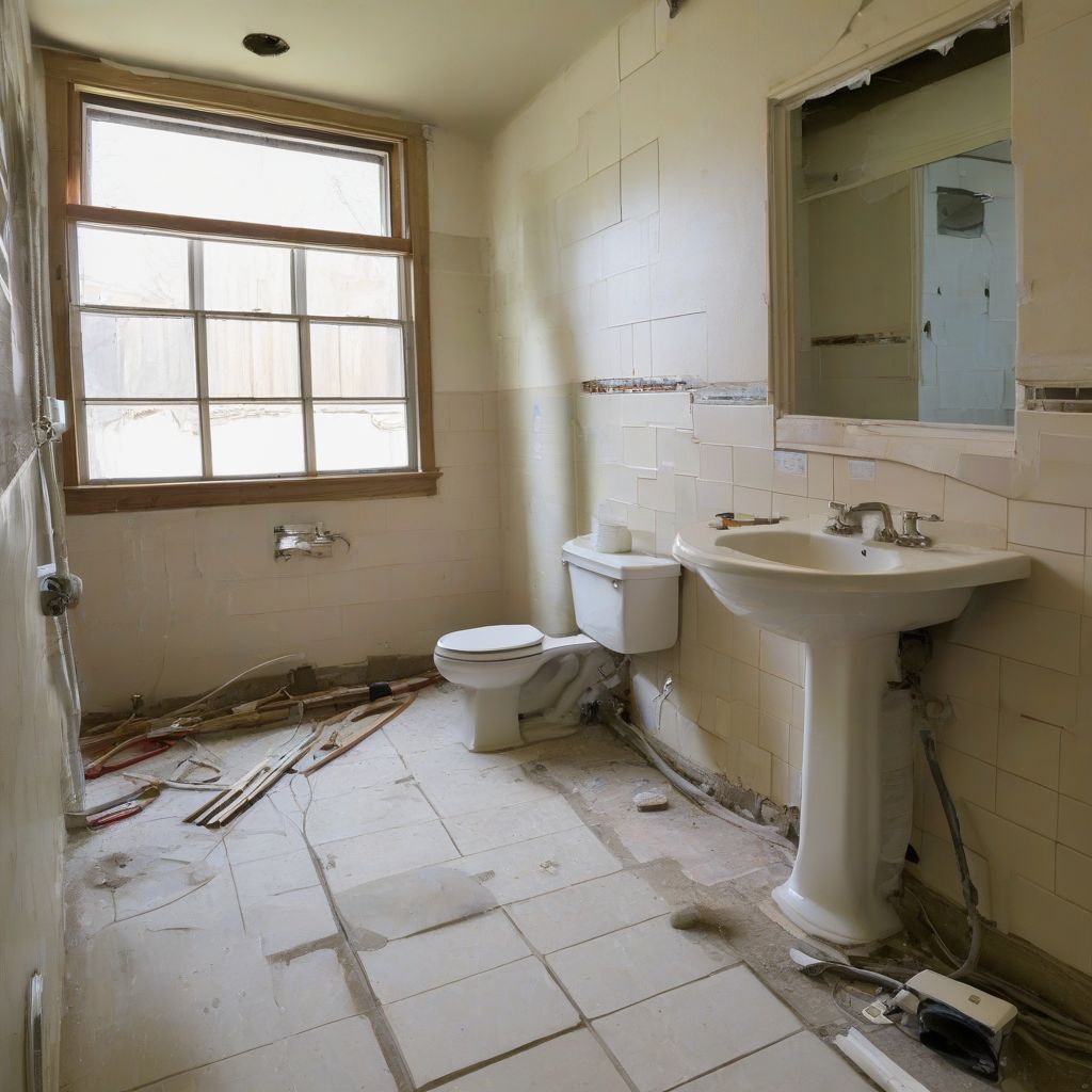 Bathroom Renovation in Progress