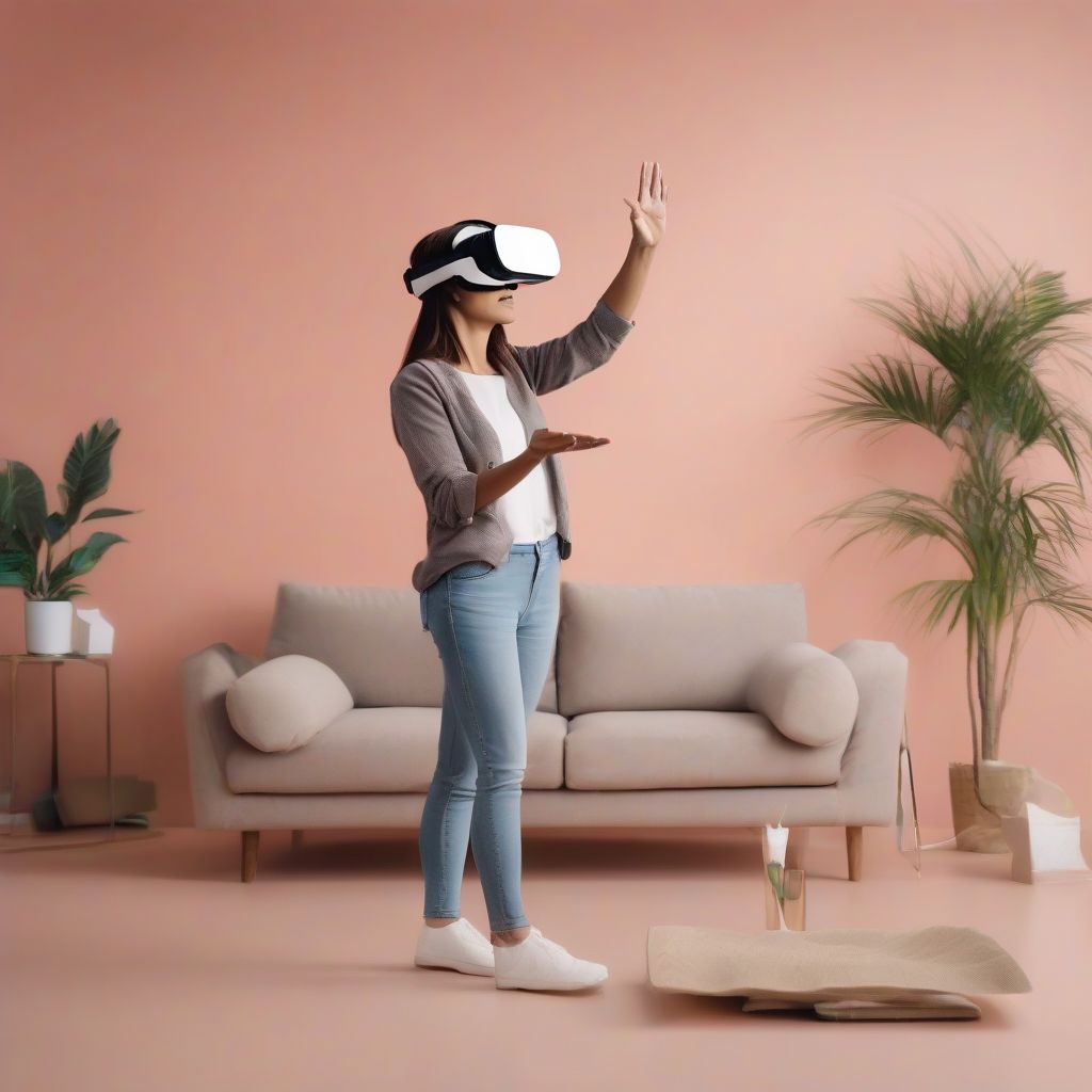 Virtual Reality Headset for Home Improvement