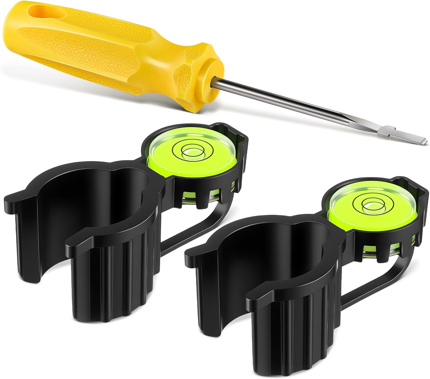 Rotor Hold up Tool with Level & Adjustment Tool Compatible with Rain Bird Sprinkler Head 5000, 5500, Falcon 6504, 7005, 8005 Series, Sprinkler Head Hold up for Lawn Irrigation System