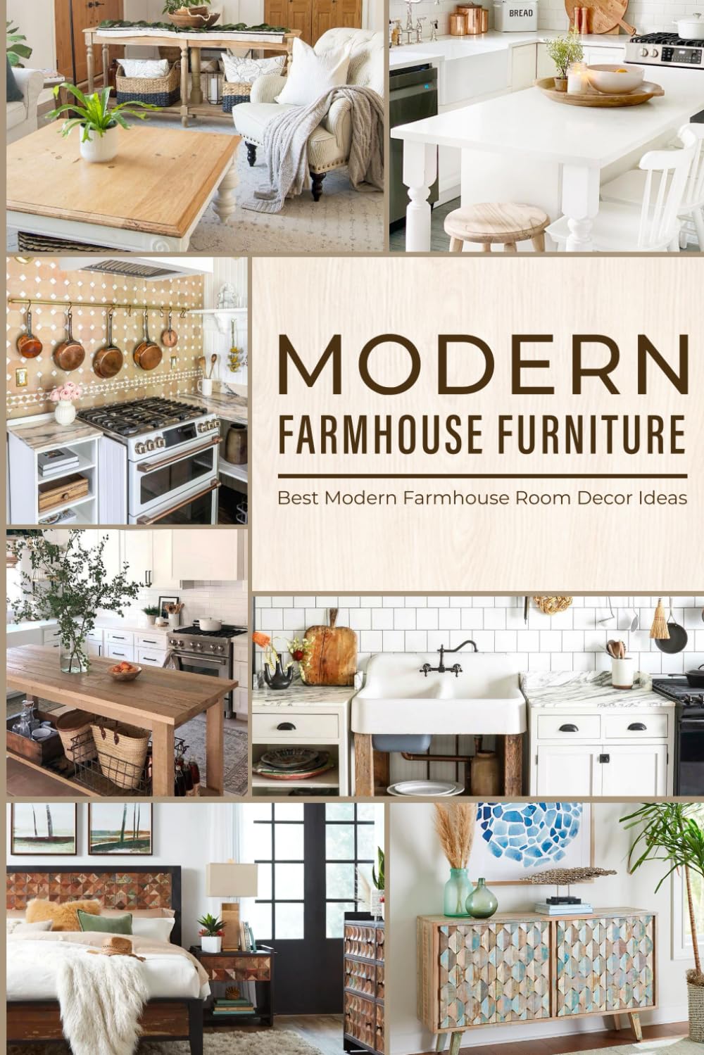 Modern Farmhouse Furniture: Best Modern Farmhouse Room Decor Ideas: Farmhouse Rooms That Will Make You Feel Cozy