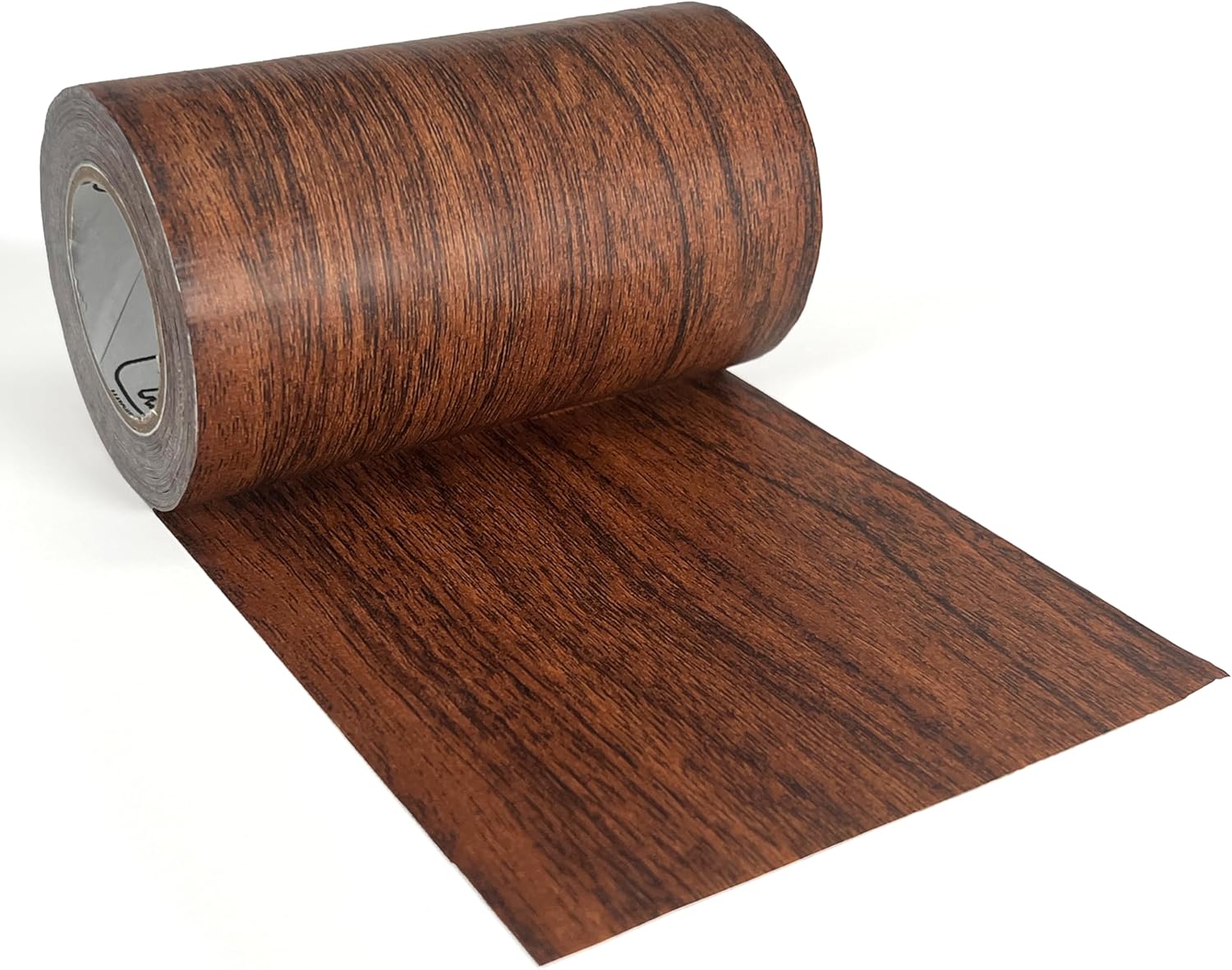 MATCH \'N PATCH Realistic Wood Grain Repair Tape - Durable Multi-Use Adhesive Patch for Furniture, Floors, Cabinets, Windows, Doors, RV, Home Decor & DIY Projects - Dark Walnut, 30 feet x 4.5 inch